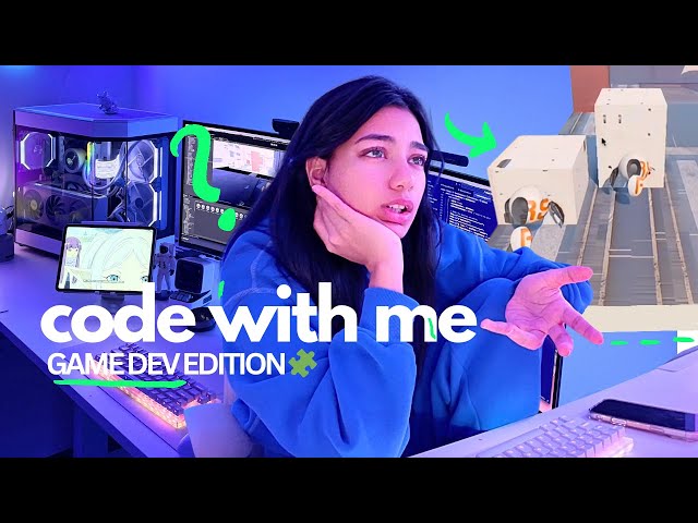 Trying to code a video game in one night 🕹️ | dev vlog, productivity, night routine