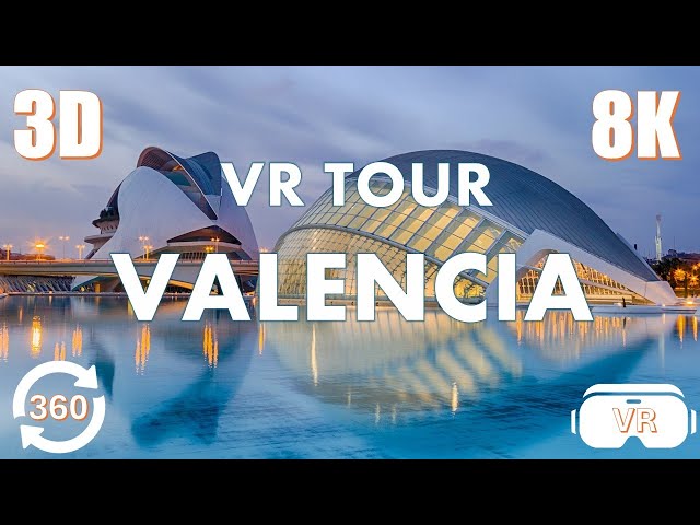 Valencia, Spain - VR 360° Travel Video in 8K