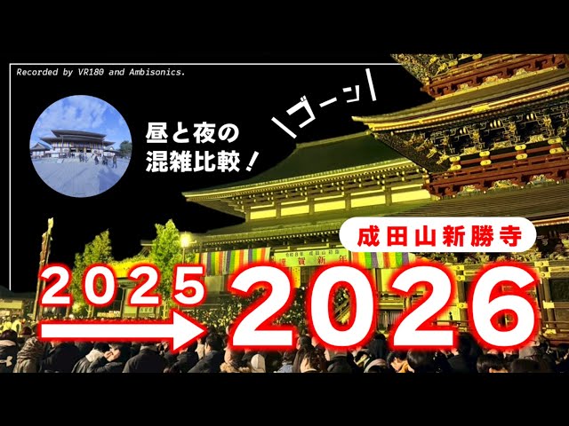 Happy New Year 2026 in VR180 & Ambisonics | Naritasan Shinshoji Temple in Japan