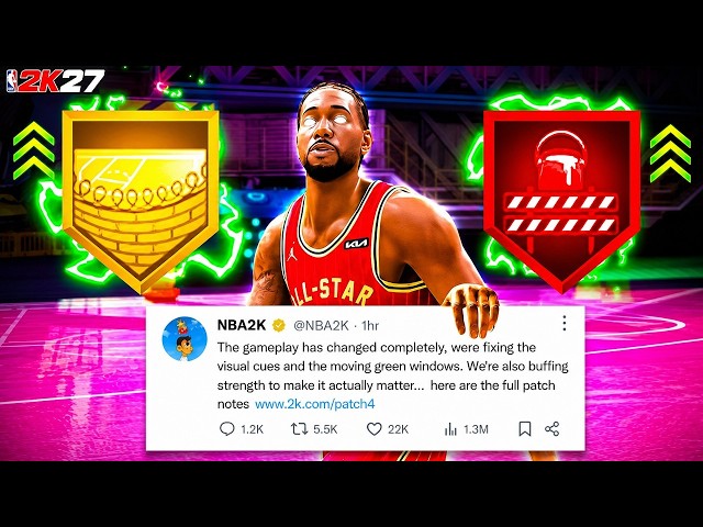 NBA 2K27 JUST GOT A HUGE PATCH NOTES UPDATE… RNG SHOOTING GREEN WINDOWS CHANGED! 😱