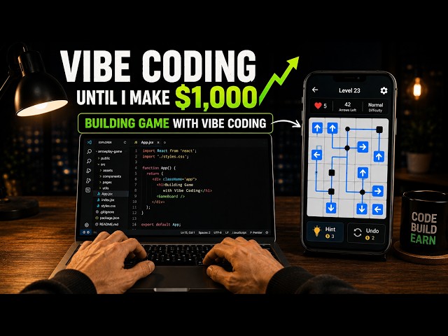 LIVE  CODING UNTIL I MAKE $1,000❗ 💻