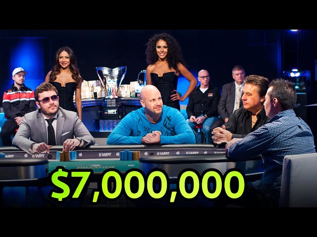 $7,000,000 and the Title: Intense Drama Across Two Poker Final Tables