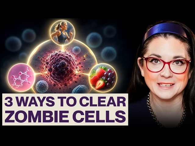 How Does Zombie Cells Could Accelerate Aging Process? & The 3 Ways To Clear Them | Dr. Vonda Wright