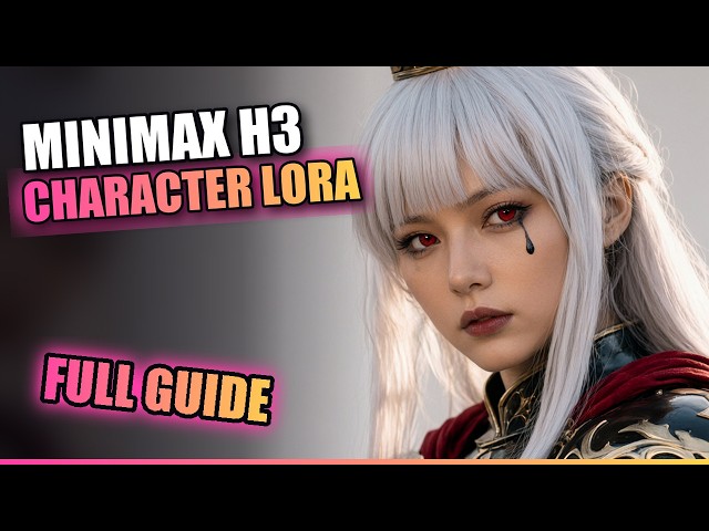I Trained a Consistent AI Character for MiniMax H3 in 15 Hours (Full Guide)