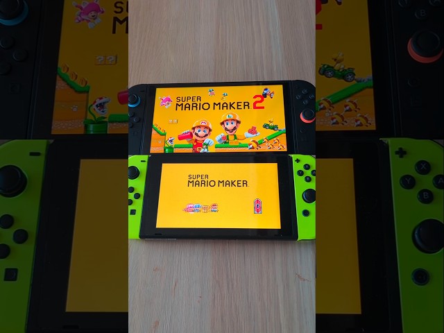 Super Mario Maker 2- Nintendo Switch 2 vs Switch Speed Comparison