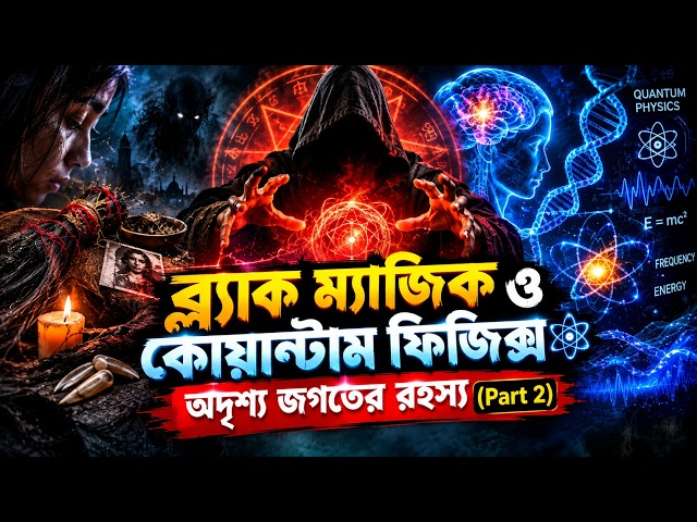 BLACK MAGIC কীভাবে মানুষের শরীরকে Target করে? | চুল, নখ ও DNA—Science-এর মাধ্যমে ব্যাখ্যা (Gayeb p2)