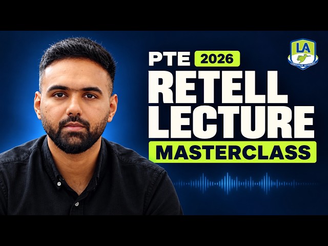 PTE Retell Lecture Masterclass 2026 – Notes, Template & Model Answers