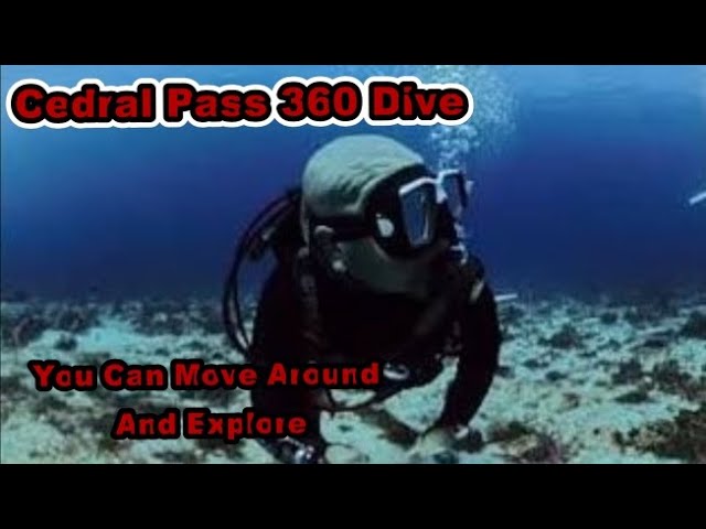 Come Dive With Us Cedral Pass 360 Video {[You Can Look Around]}
