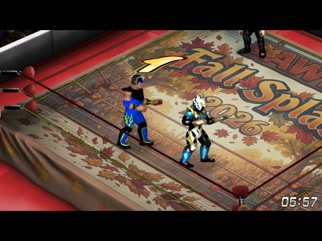 AWR Match #6839 : Deep Space vs Super Avenger | Lightweight Title Match | Fall Splash | **5 Stars**
