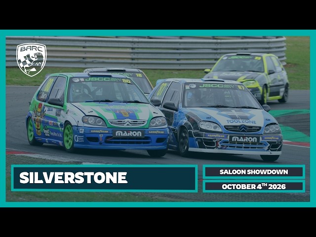 BARC LIVE | Silverstone | October 4th 2026
