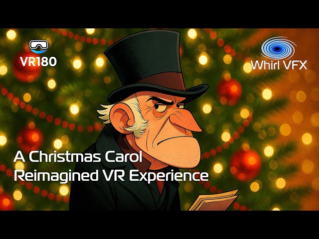 A Christmas Carol Reimagined | VR Experience  | Theme Park Holiday Journey in VR180 8K 3D