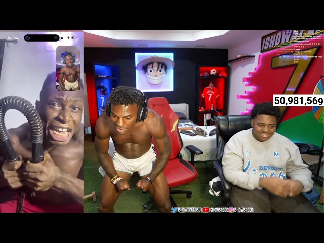 IShowSpeed Calls The STRONGEST Man In Nigeria 🤣🇳🇬