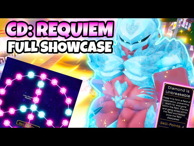 [YBA] NEW CRAZY DIAMOND REQUIEM FULL SHOWCASE! (BEST STAND IN GAME)