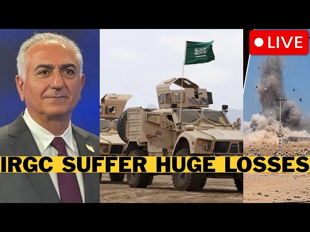 LIVE: Armed Clashes Escalate In Iran - Saudi Launches WAR On IRGC Houthis - Iran Ready For Pahlavi
