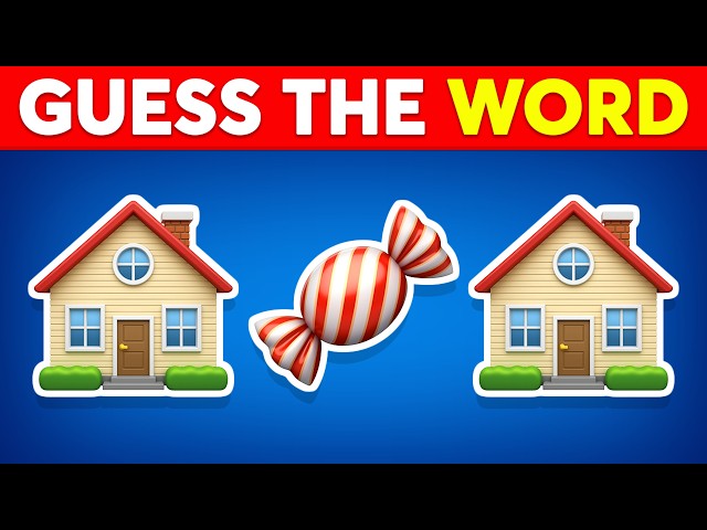 Guess the WORD By Emojis Quiz 🧠🤯 | Mind-Bending Emoji Challenge
