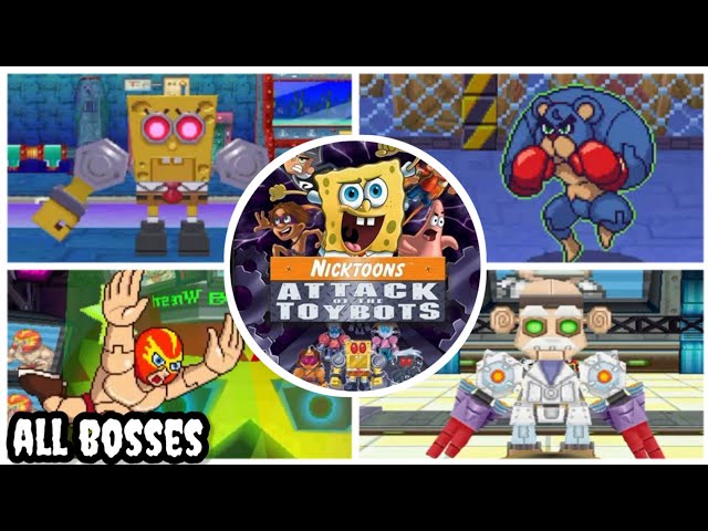 Nicktoons Attack of the Toybots [ DS ] - all bosses