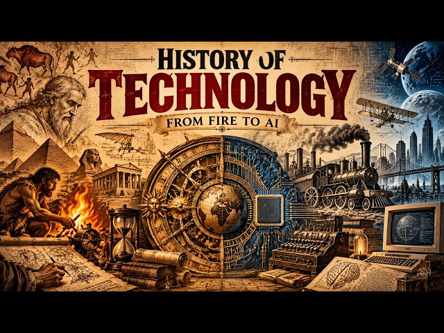 The Entire History of Technology: From Fire to AI