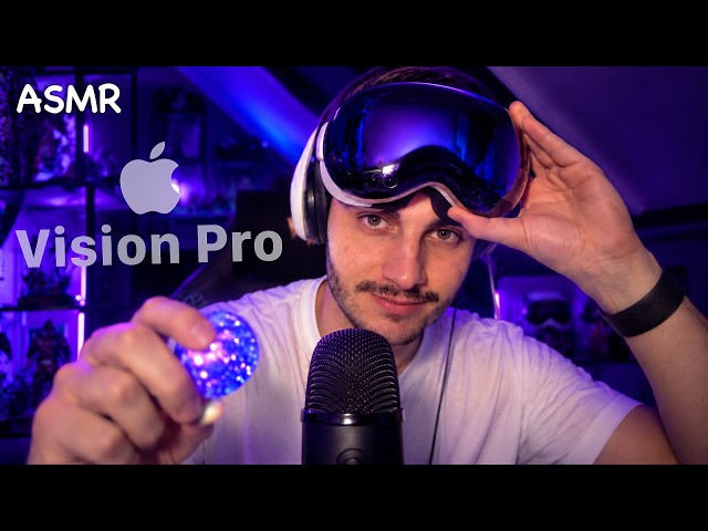 ASMR - Je te RELAXE avec L'APPLE VISION PRO ! ✨ (ep. 2)