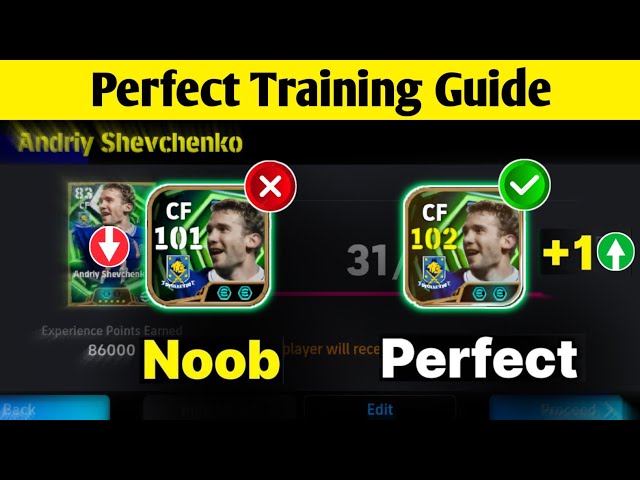 How to Train Daily Game Free Epic Andriy Shevchenko Best Training Guide Booster - efootball 2026