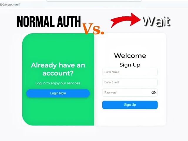 Transforming a Basic Login UI into a Modern Masterpiece (HTML, CSS, JS)