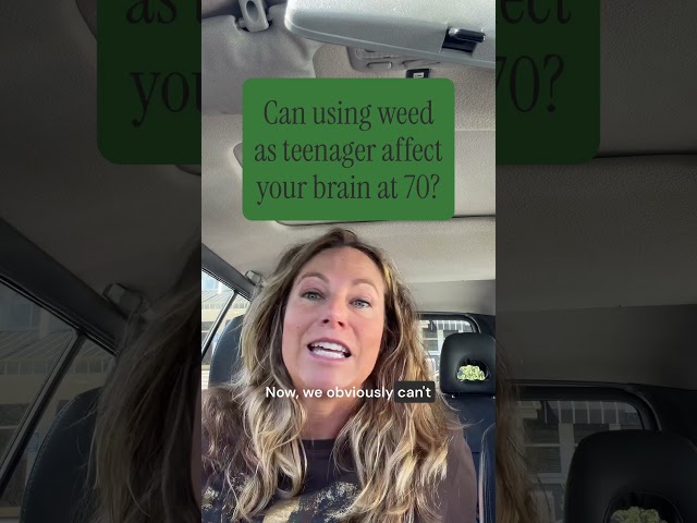 Is weed associated with dementia?