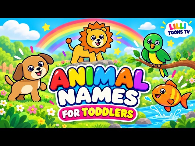 Names of Animals in Hindi and English | 40 Animals for Kids