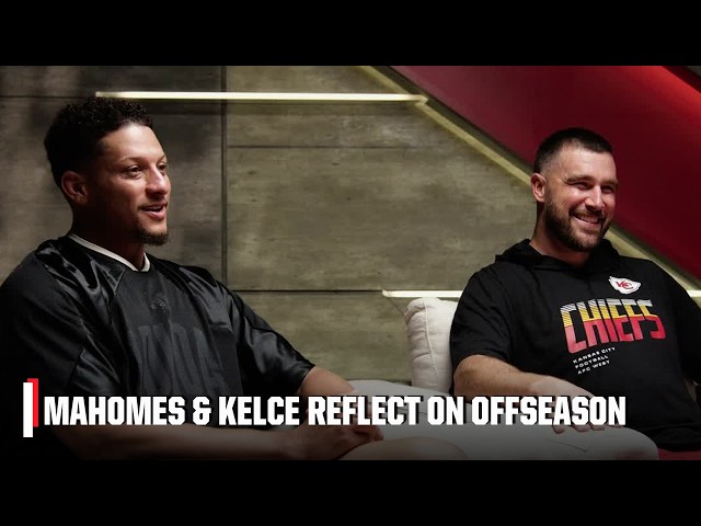 Patrick Mahomes & Travis Kelce Conversation | Monday Night Countdown