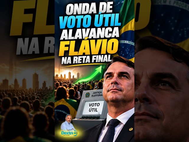 STRATEGIC VOTING WAVE BOOSTS FLÁVIO IN THE FINAL STRETCH