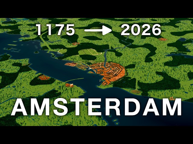 AMSTERDAM - 3D Timelapse