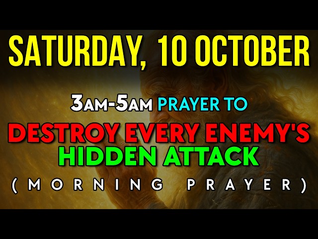October 10 | Awaken To Your MIRACLE: PRAY At 3AM To DESTROY The Weight Pressing On Your Mind