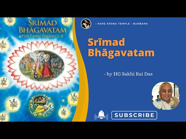 Srīmad Bhāgavatam Series | ŚB 2.10.20 - ŚB 2.10.20 | Bhāgavatam Is the Answer to All Questions