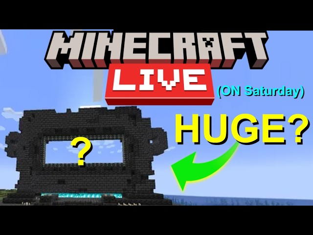 Minecraft Live is going to be HUGE?!