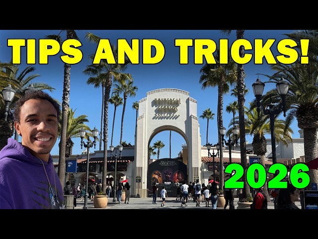 BEST Tips And Tricks For Universal Studios Hollywood 2026 Edition!