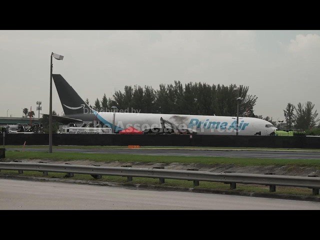 Cockpit voice recordings being analysed after Miami Amazon plane crash
