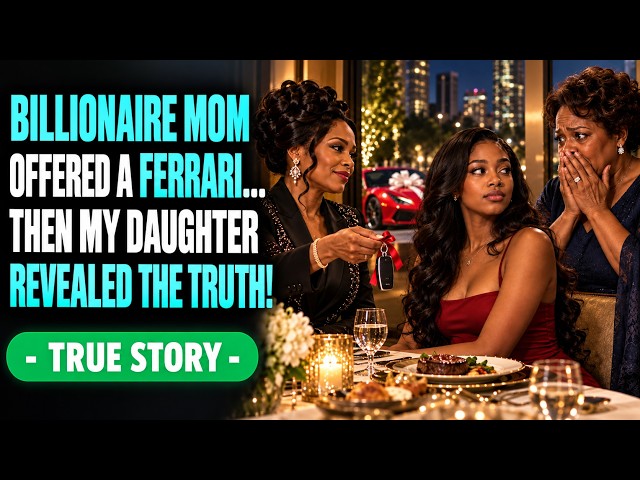 Billionaire Mom Offered Her a Ferrari—Then Her Daughter Revealed the Truth!
