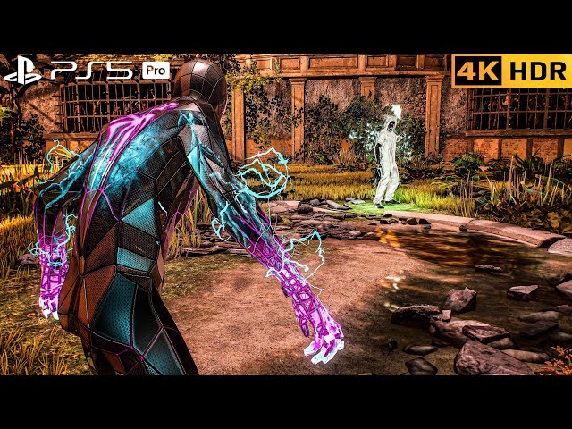 (PS5 PRO) Programmed Miles Morales Vs Mr Negative | 4K HDR |