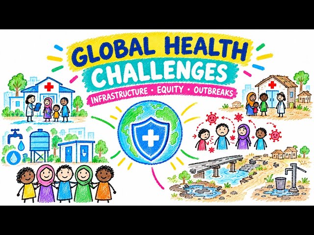 Global Health Challenges in Developing Countries: Infrastructure, Equity & Outbreaks