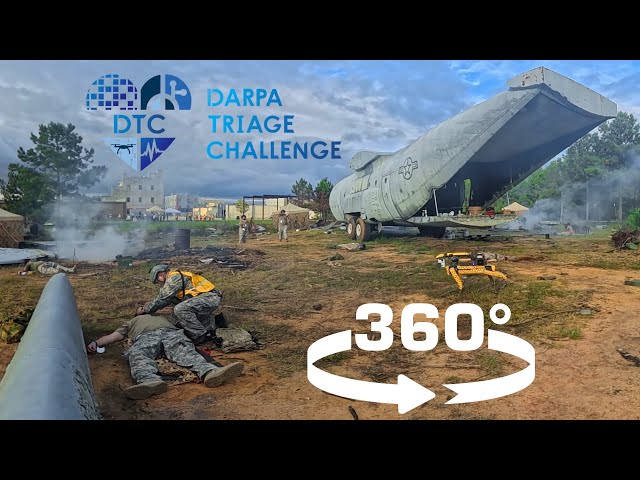 Experience the DARPA Triage Challenge in 360° - DTC Event 2