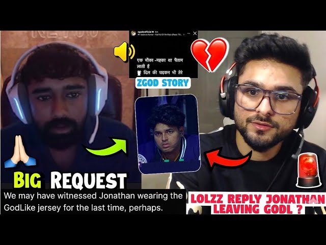 Lolzz Reply Jonathan Leaving GodL🚨Zgod Story💔 Neyoo Request Jonathan🙏 Mayavi Reply✅