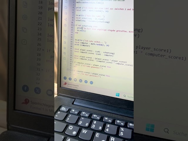 Lua Spiel programmieren für Anfänger #3