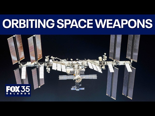 U.S. Military confirms orbiting 'space control weapons'