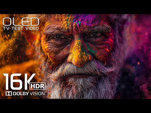 Ultra 16K OLED 120 FPS Video | Dolby Vision Nature Showcase | 8K/4K Video ULTRA HD TV