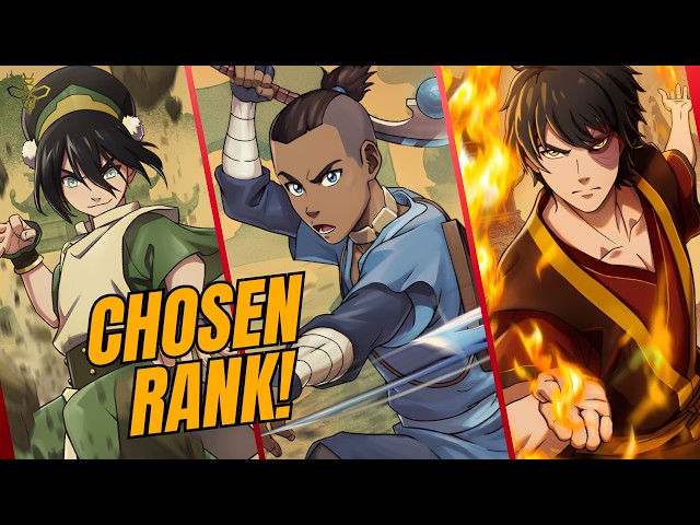 Toph vs Zuko & Sokka! Chosen Rank Gameplay | Avatar Legends