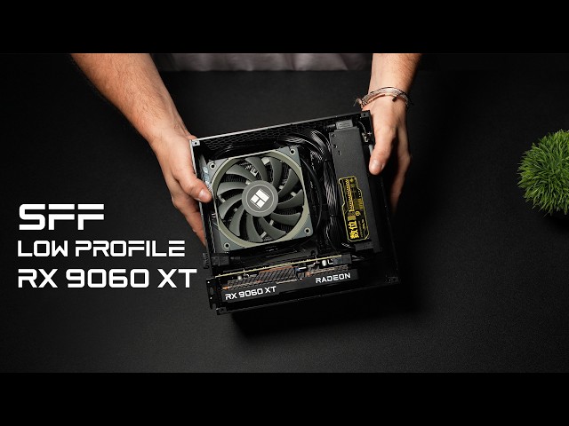 Building the World's Smallest RX 9060 XT Gaming PC