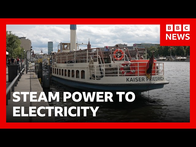 Why is this historic ship going electric? | BBC News