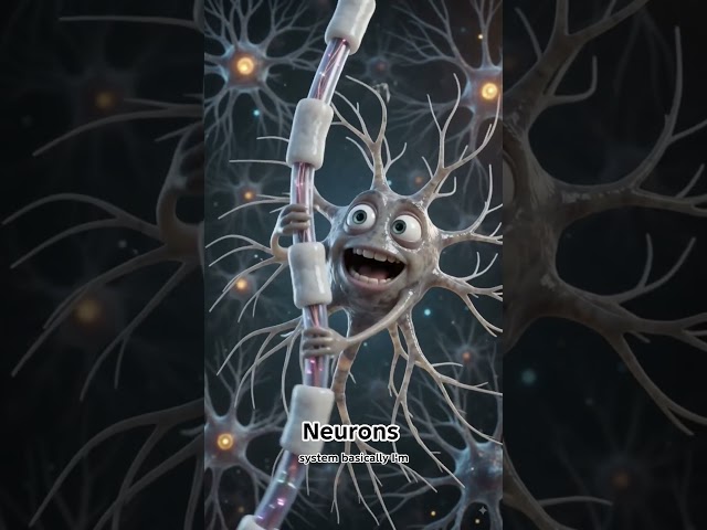 Neurons: The Messengers of Your Brain! #Shorts #ScienceTok #Science