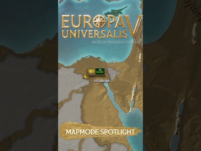 Control Mapmode in Europa Universalis 5 - EU5 Mapmode Spotlight