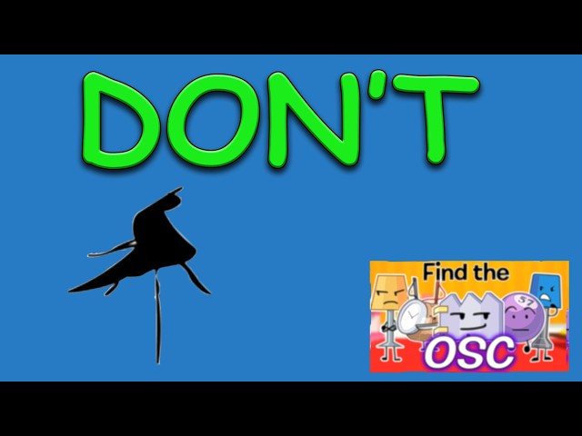 How To Get DON'T *Find The OSC* Roblox