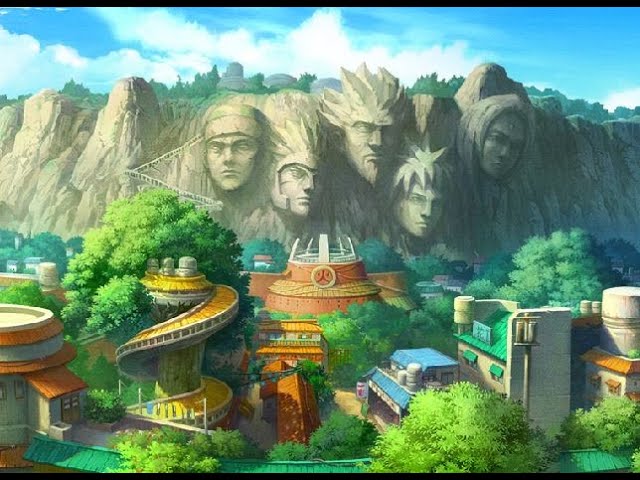 VR 360 - Hidden Leaf Village Tour 【4K Video Quality】