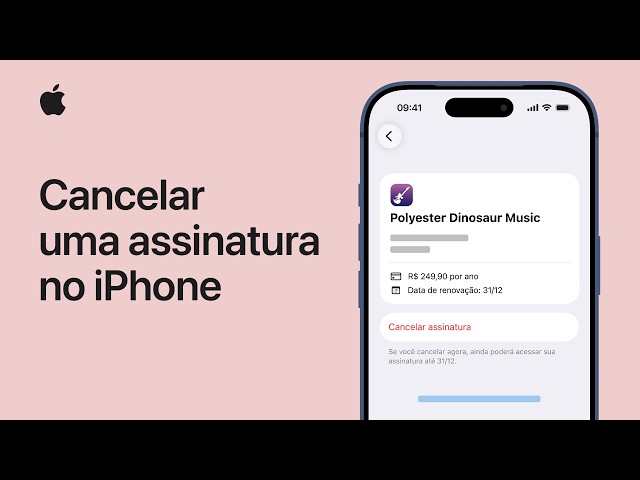 Como cancelar uma assinatura no iPhone | Suporte da Apple